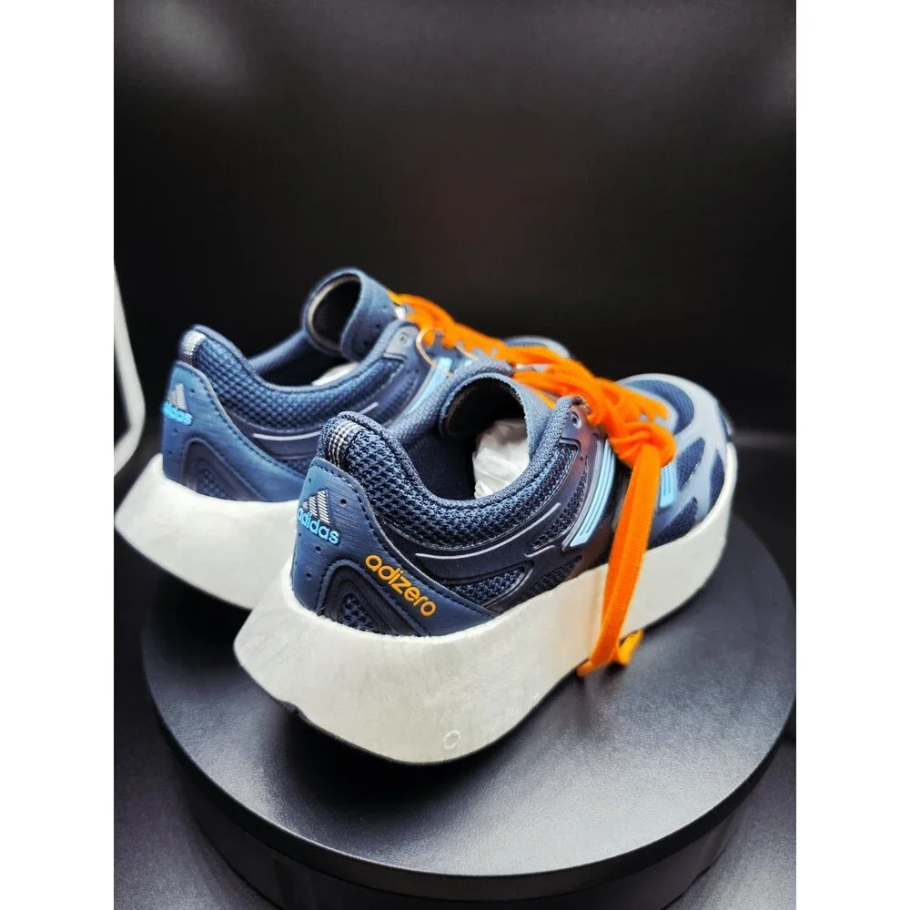 adidas Adizero Aruku J Unisex Kids Mesh Low Top Blue/Orange US 4 Youth/5.5 Women